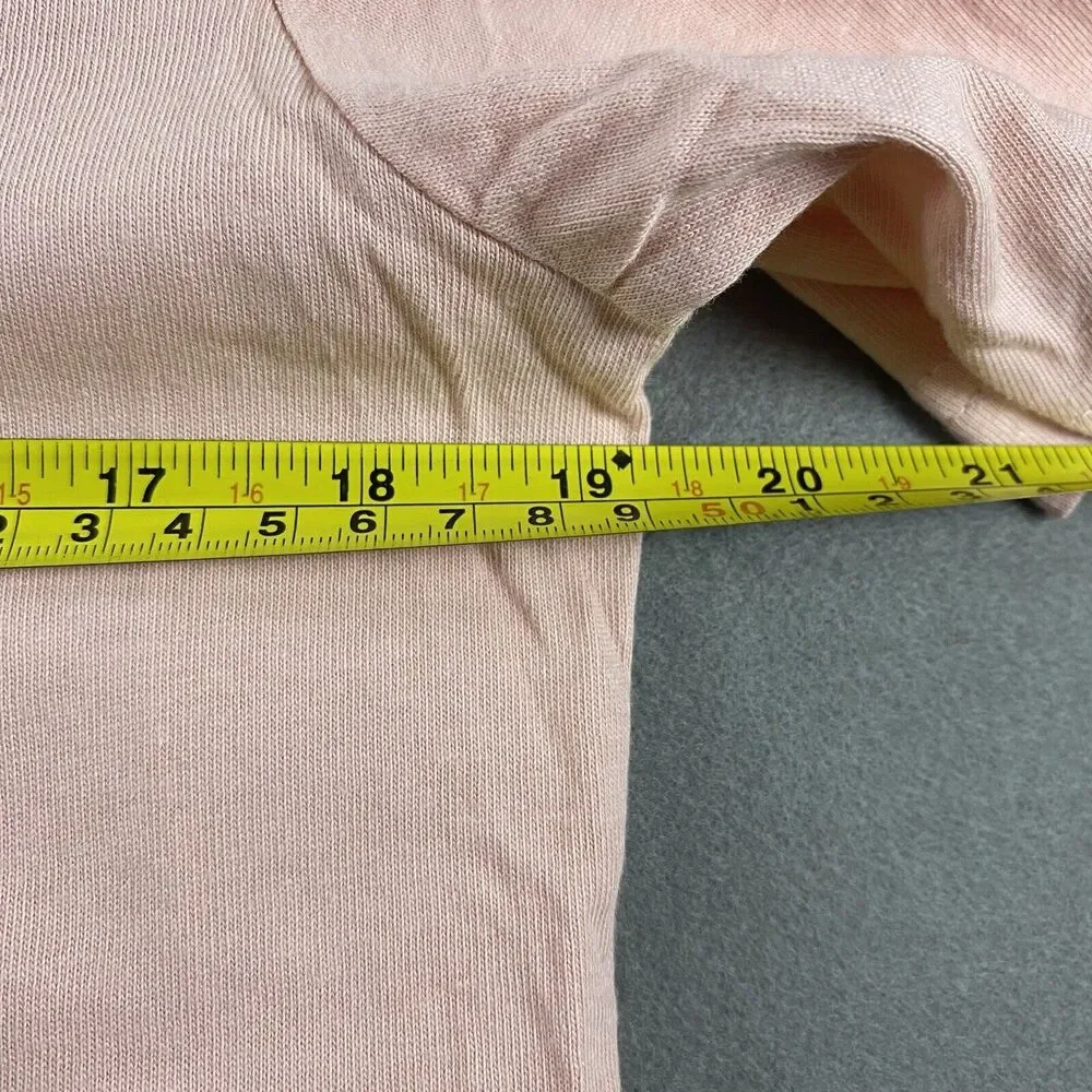 Adidas Shirt Men Small Salmon Pink‎ White Trefoil Spellout Short Sleeve Soccer - Picture 9 of 10